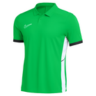 Nike Dri-Fit Academy 25 Short Sleeve Polo in green spark/black