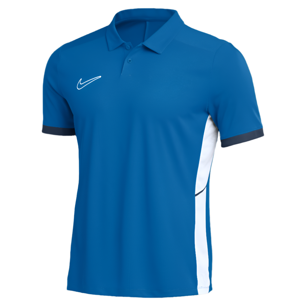 Nike Dri-Fit Academy 25 Short Sleeve Polo in royal blue/midnight navy