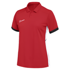 Nike Women's Dri-Fit Academy 25 Short Sleeve Polo in university red