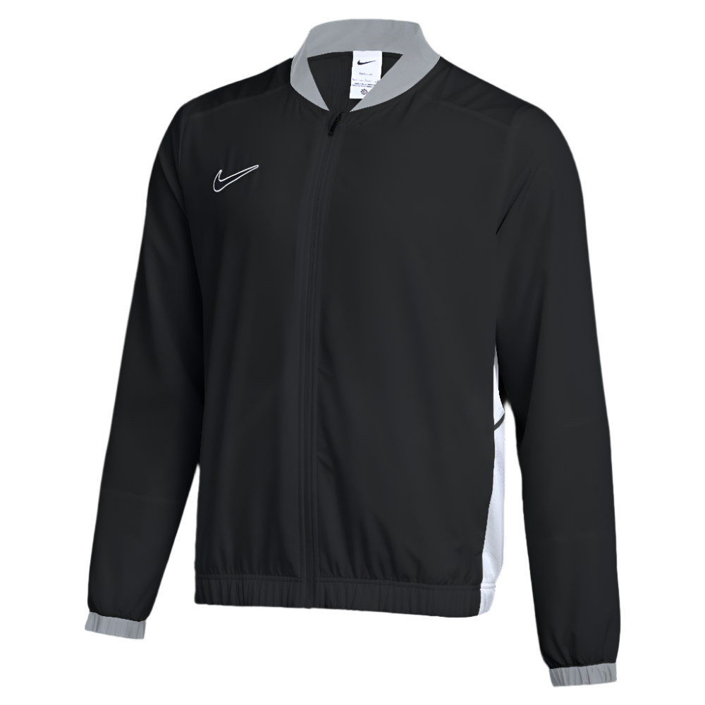 Nike Dri-Fit Academy 25 Woven Track Jacket in black/wolf grey