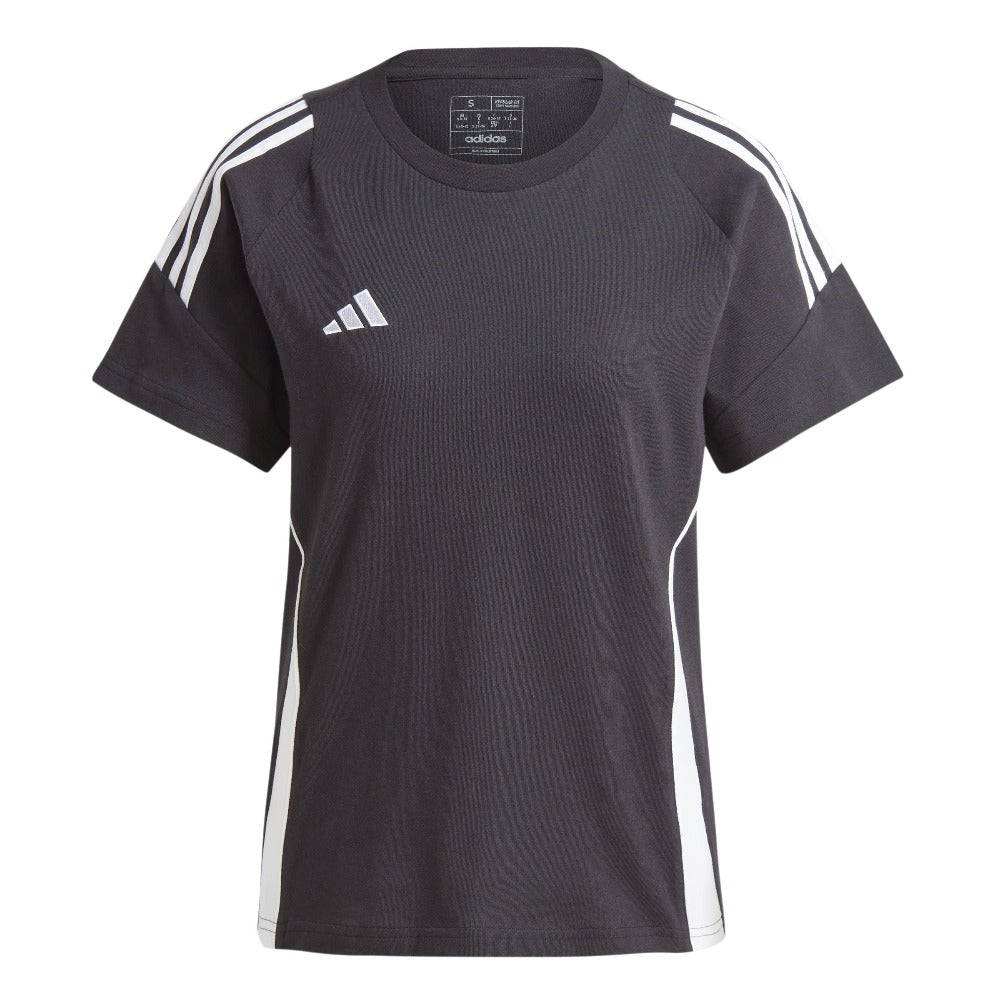 Adidas black t shirt women's online