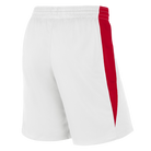 Nike Basketball Short in White/University Red