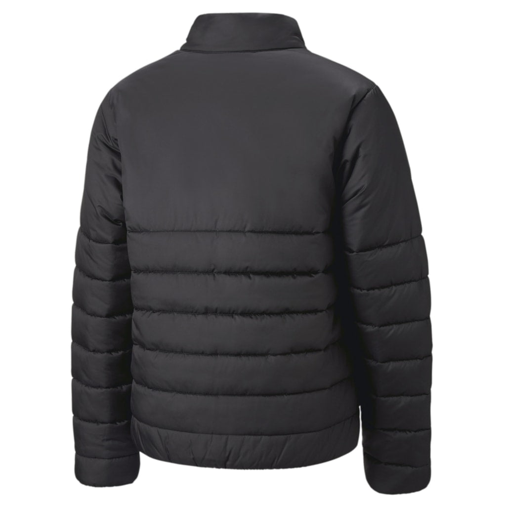 Puma padded jacket in black on sale