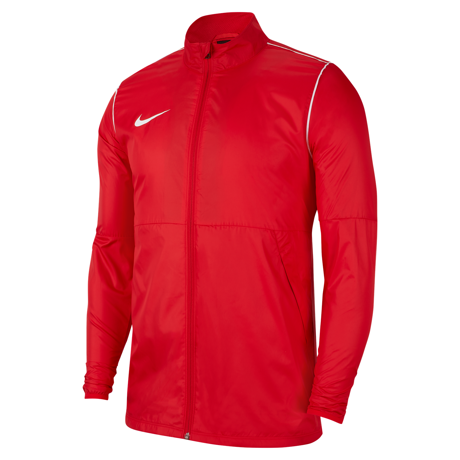 Nike Park 20 Repel Rain Jacket in University Red/White/White