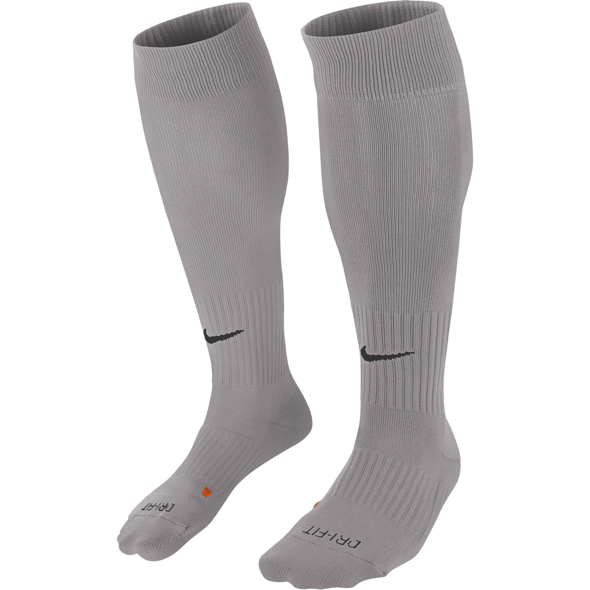 Nike Classic II Socks in Pewter Grey/Black