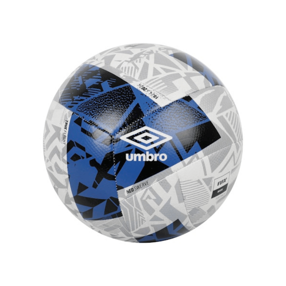 Neo Swerve Football in white/royal blue/black