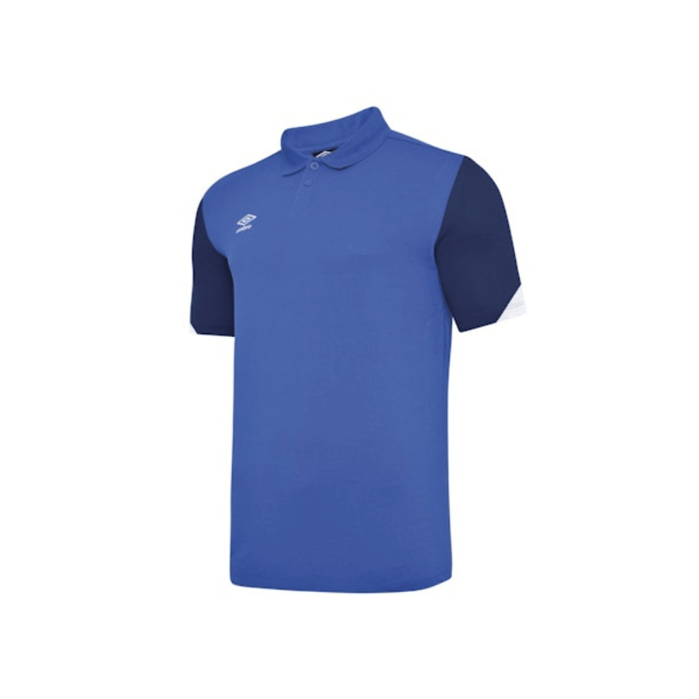 Umbro Total Training Poly Polo in royal blue