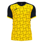 Joma Supernova III Short Sleeve Shirt in Dark Navy/Yellow