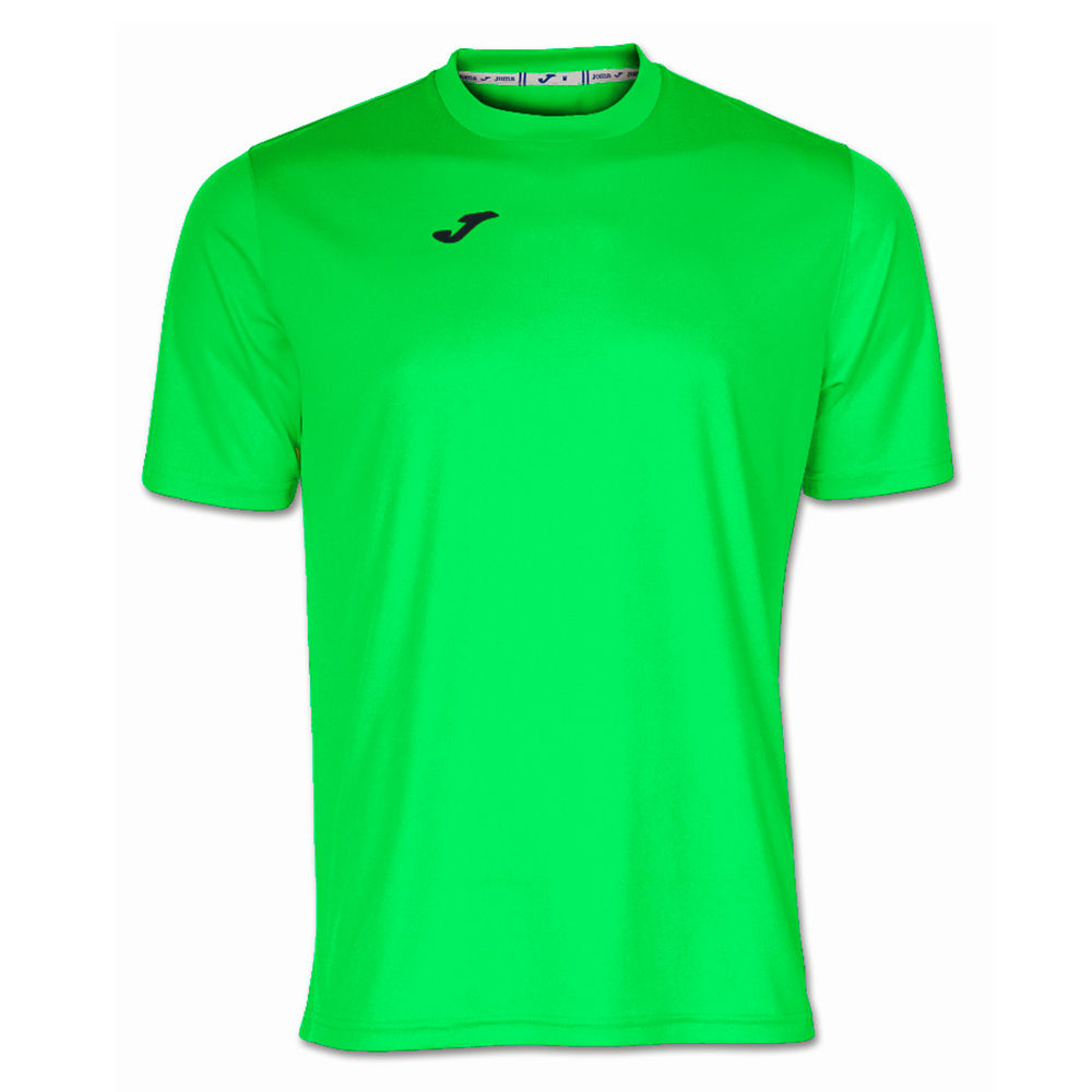 Joma Combi Short Sleeve Shirt in Fluor Green