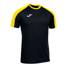 Joma Eco Championship Short Sleeve Shirt in black/yellow