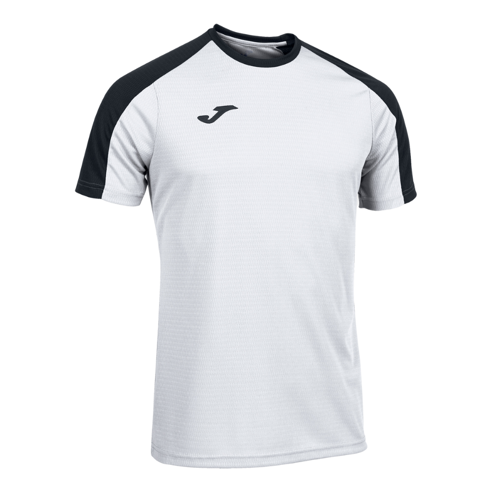 Joma Eco Championship Short Sleeve Shirt in white/navy