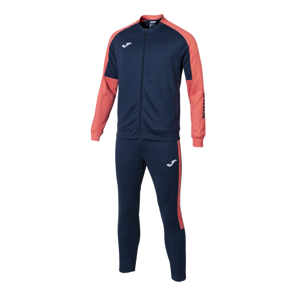 Joma Eco Championship Tracksuit in Navy/Fluor Orange