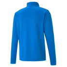 Puma Team Rise 1/4 Zip Top in ELECTRIC BLUE LEMONADE