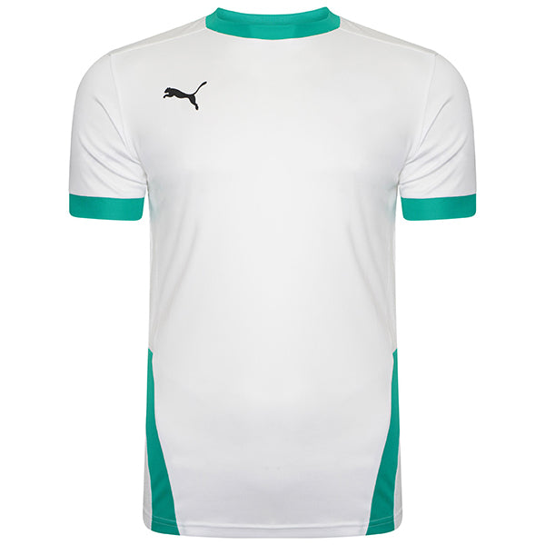 Puma Goal Shirt in White/Pepper Green