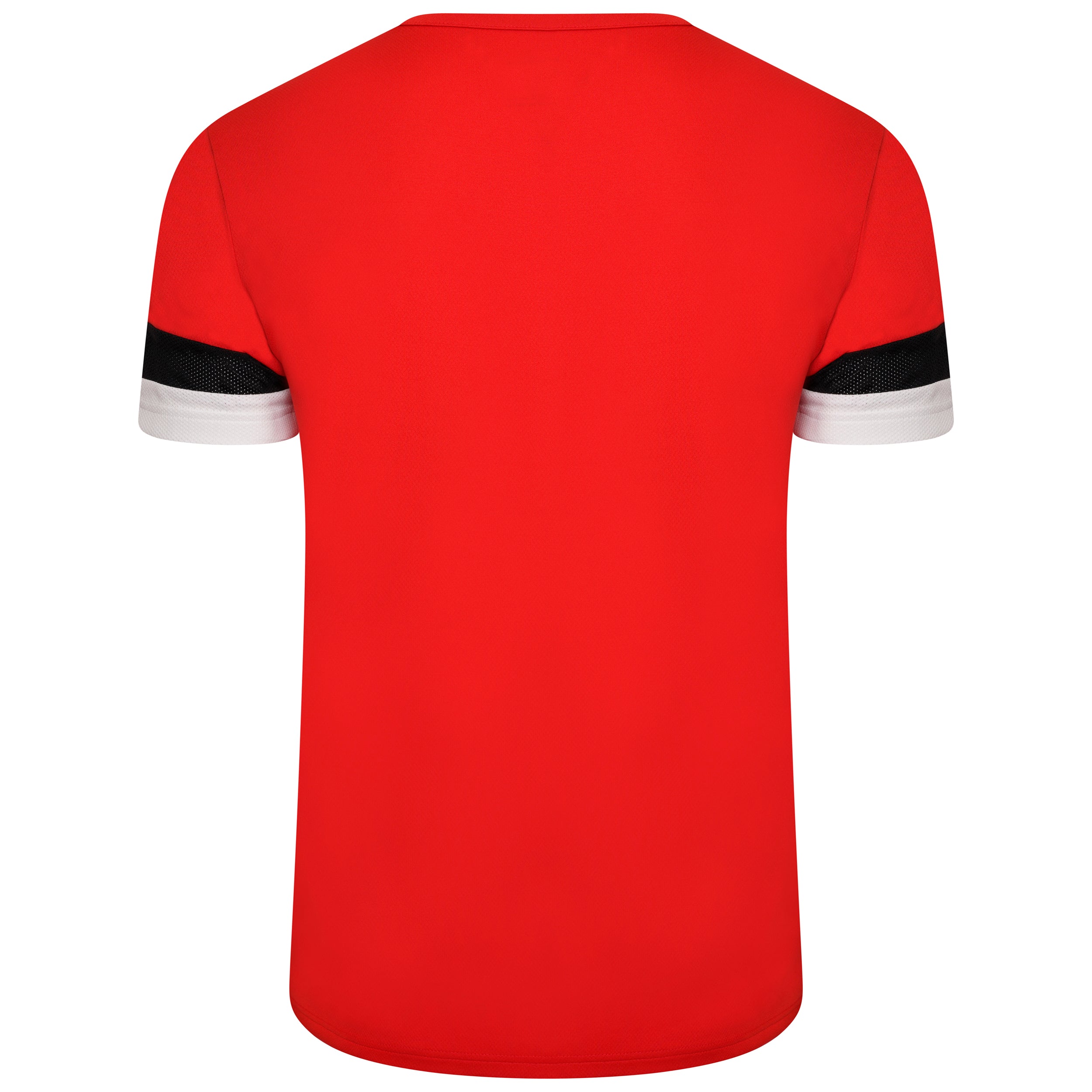 Puma Team Rise Short Sleeve Shirt in Red/Black/White