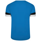 Puma Team Rise Short Sleeve Shirt in Electric Blue Lemonade-Black-White