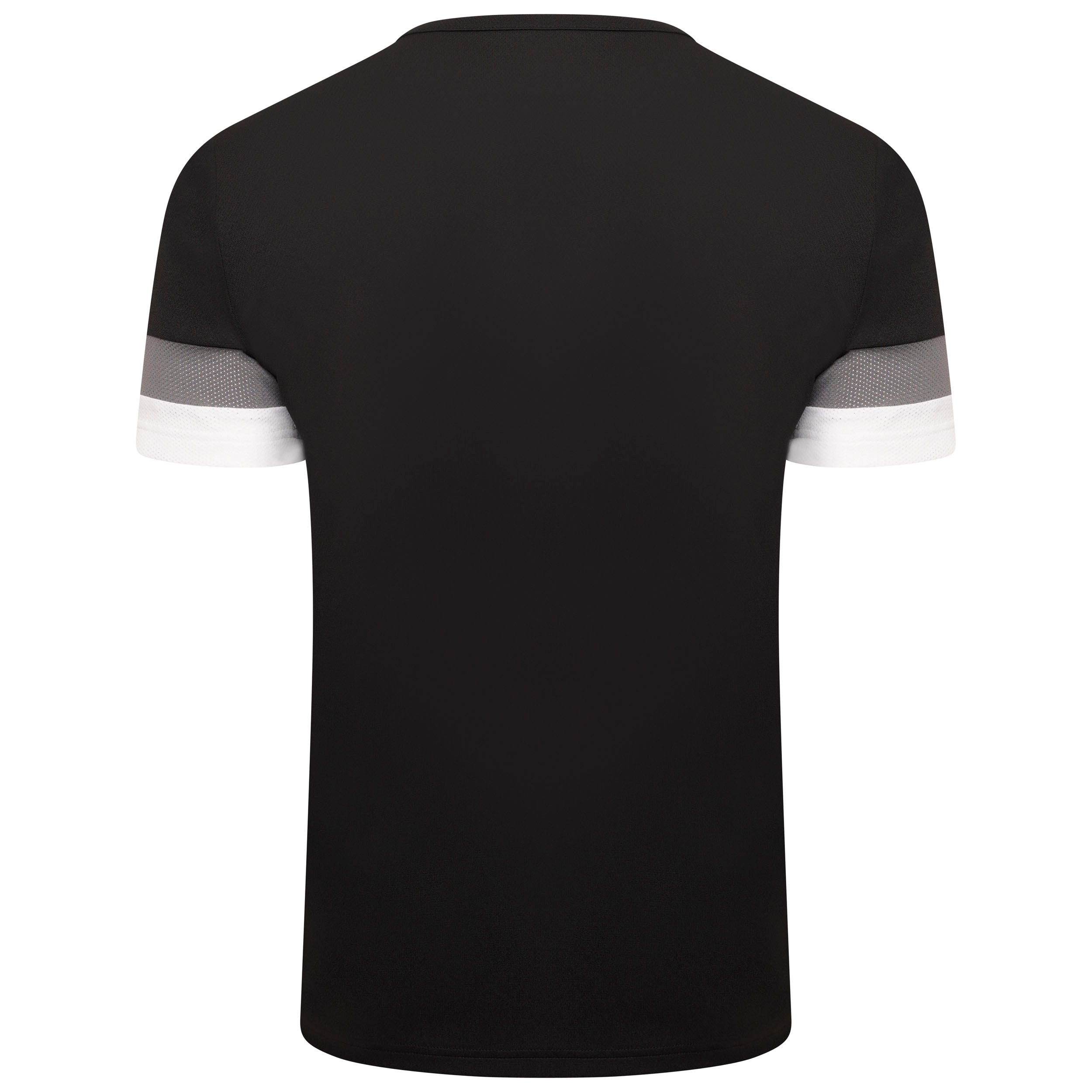 Puma Team Rise Short Sleeve Shirt in Black