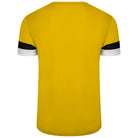 Puma Team Rise Short Sleeve Shirt in Cyber Yellow/Black/White