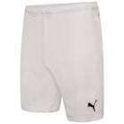 Puma Team Rise Shorts in White/Black