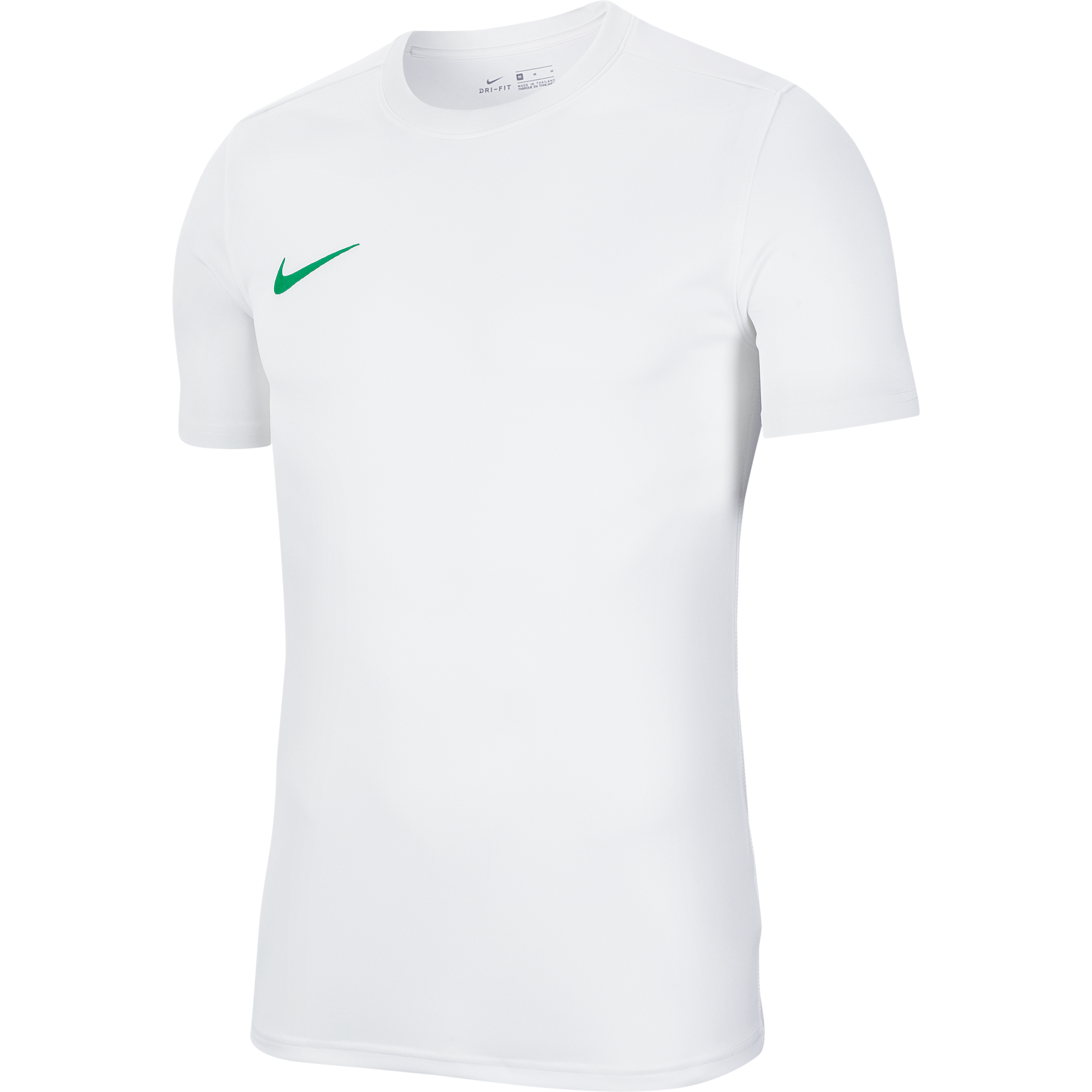 Nike Park VII Shirt Short Sleeve in White/Pine Green