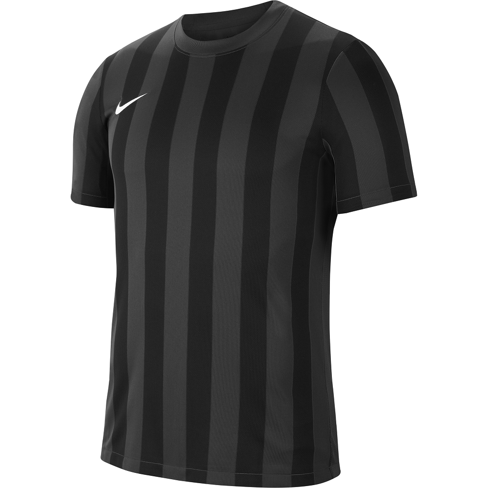 Nike Striped IV Shirt Short Sleeve in Anthracite/Black/White