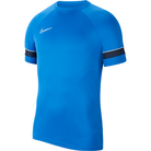 Nike Academy 21 Top Short Sleeve in Royal Blue/Obsidian