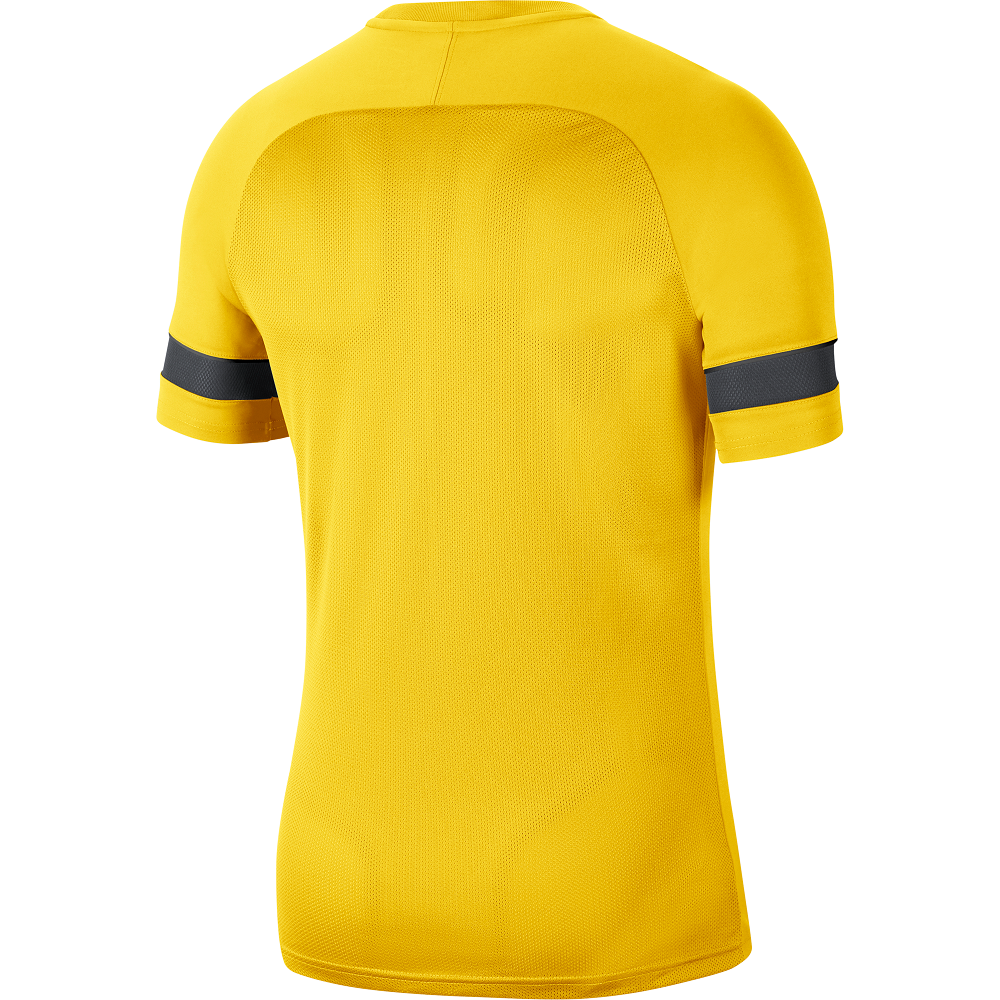 Nike Academy 21 Top Short Sleeve in Tour Yellow/Black