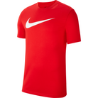 Nike Dri FIT Team Club 20 Logo Tee in University Red/White