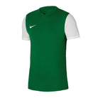 Nike Dri-Fit Tiempo Premiere II Jersey Short Sleeve in pine green/white