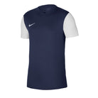 Nike Dri-Fit Tiempo Premiere II Jersey Short Sleeve in midnight navy/white