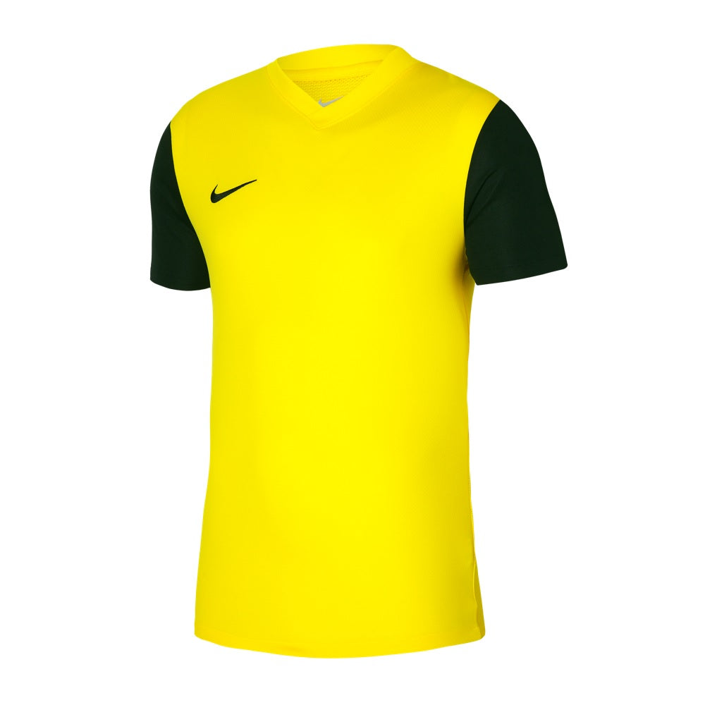 Nike Dri-Fit Tiempo Premiere II Jersey Short Sleeve in tour yellow/black