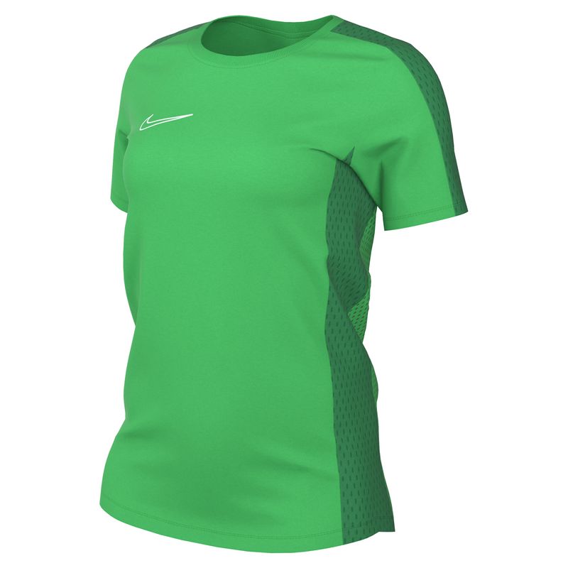 Nike Dri FIT Academy 23 Womens Short Sleeve Shirt in Green Spark/Lucky Green