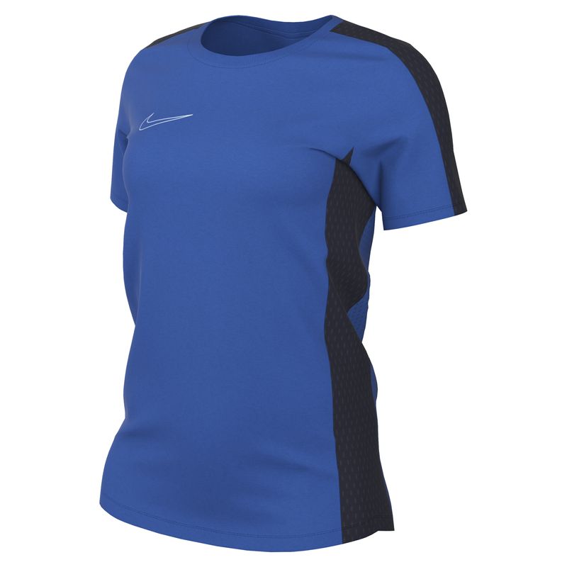 Nike Dri FIT Academy 23 Womens Short Sleeve Shirt in Royal Blue