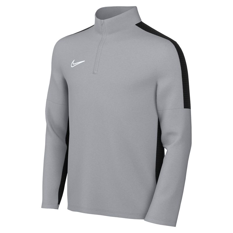 Nike Dri FIT Academy 23 1/4 Zip Drill Top in Wolf Grey/Black