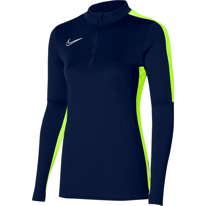 Nike Academy 23 Dri-Fit Tracksuit 1/4-Zip Women's Grey Yellow Black 