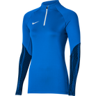 Nike Dri FIT Strike 23 1/4 Zip Women's Drill Top in royal blue and obsidian