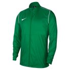 Nike Park 20 Repel Rain Jacket in Pine Green/White/White