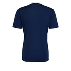 Adidas Entrada 22 Football Shirt Navy Blue back