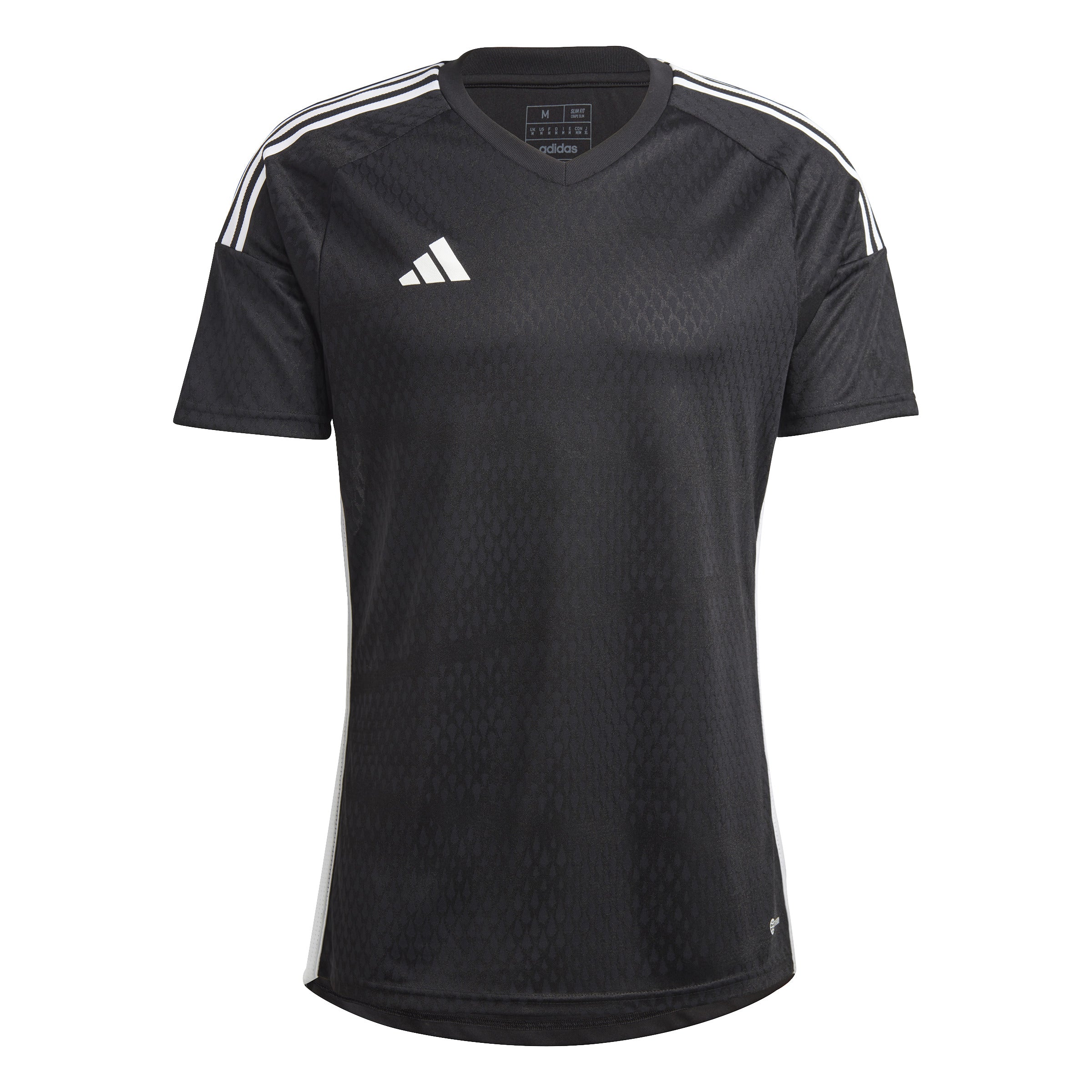 Adidas black soccer jersey on sale