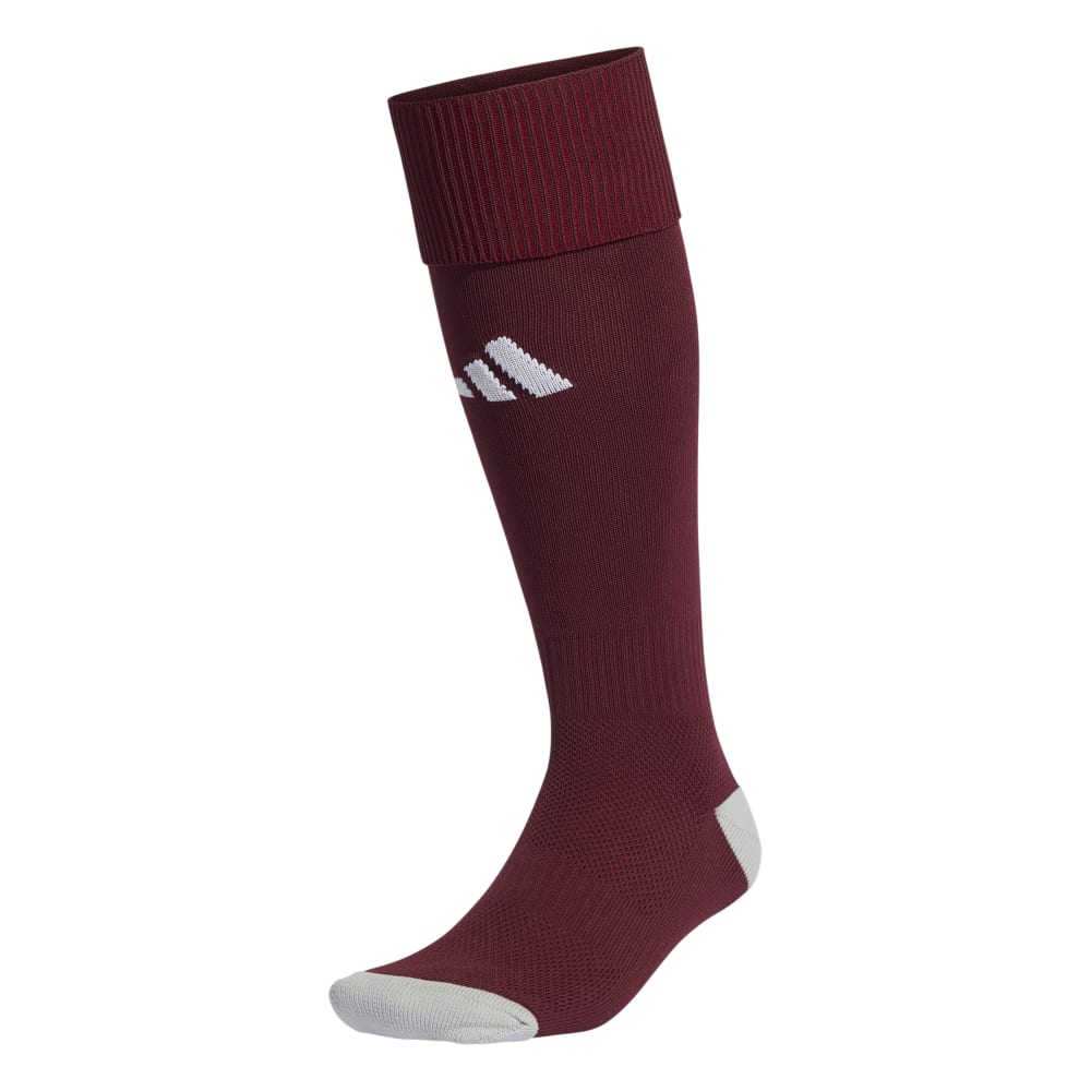 Adidas Milano 23 Sock in Team Maroon/White