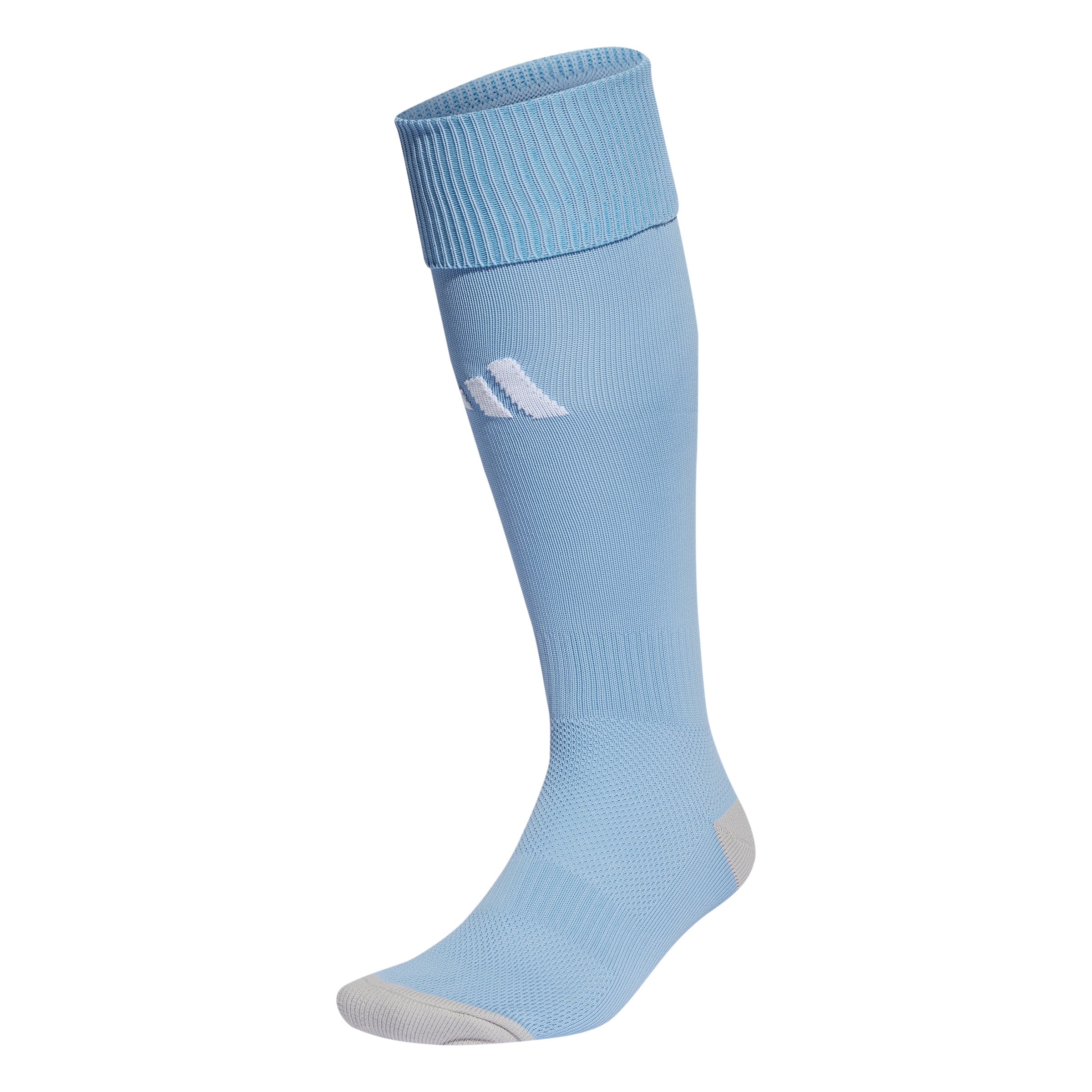 Adidas Milano 23 Sock in Team Light Blue/White