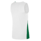 Nike Basketball Jersey in White/Pine Green