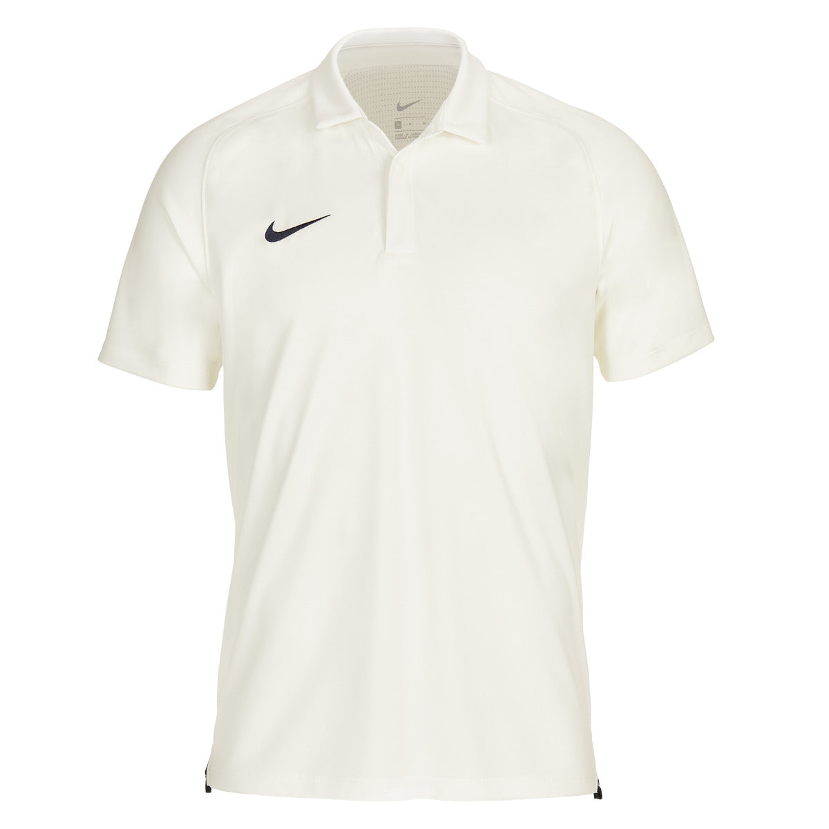 Nike Cricket Short Sleeve Polo in Sail