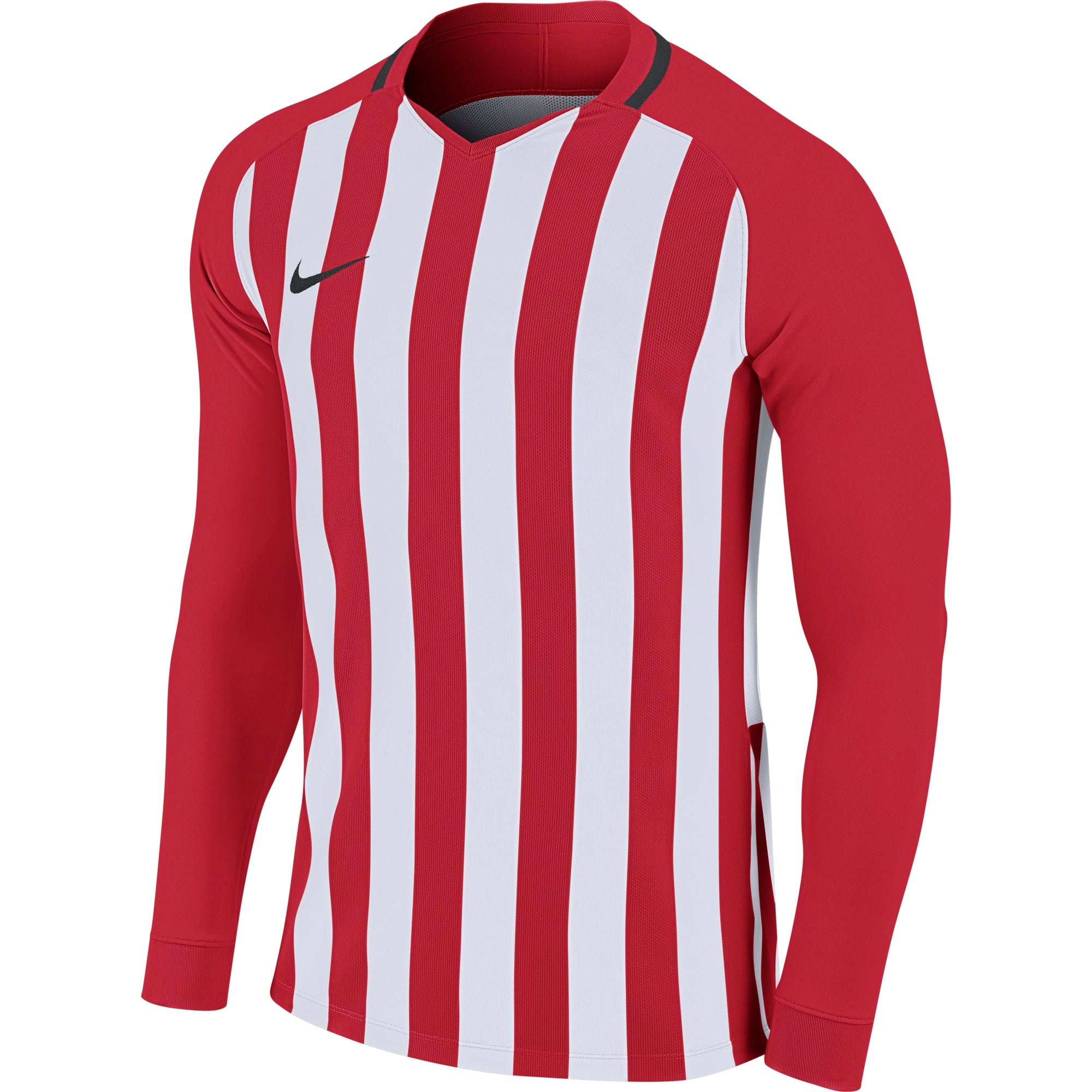 Nike striped long sleeve best sale