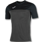 Joma Winner Short Sleeve Shirt in Anthracite/Black