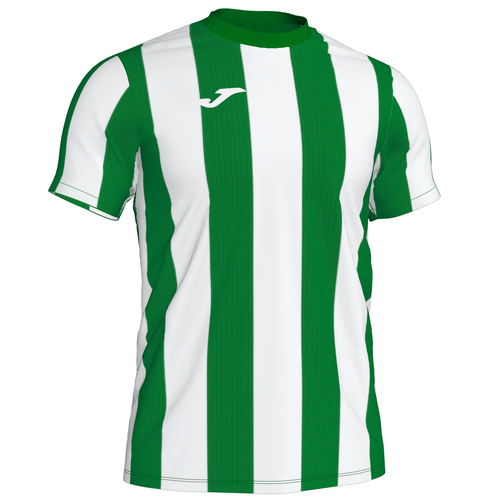 Joma Inter Short Sleeve Shirt in Green/White