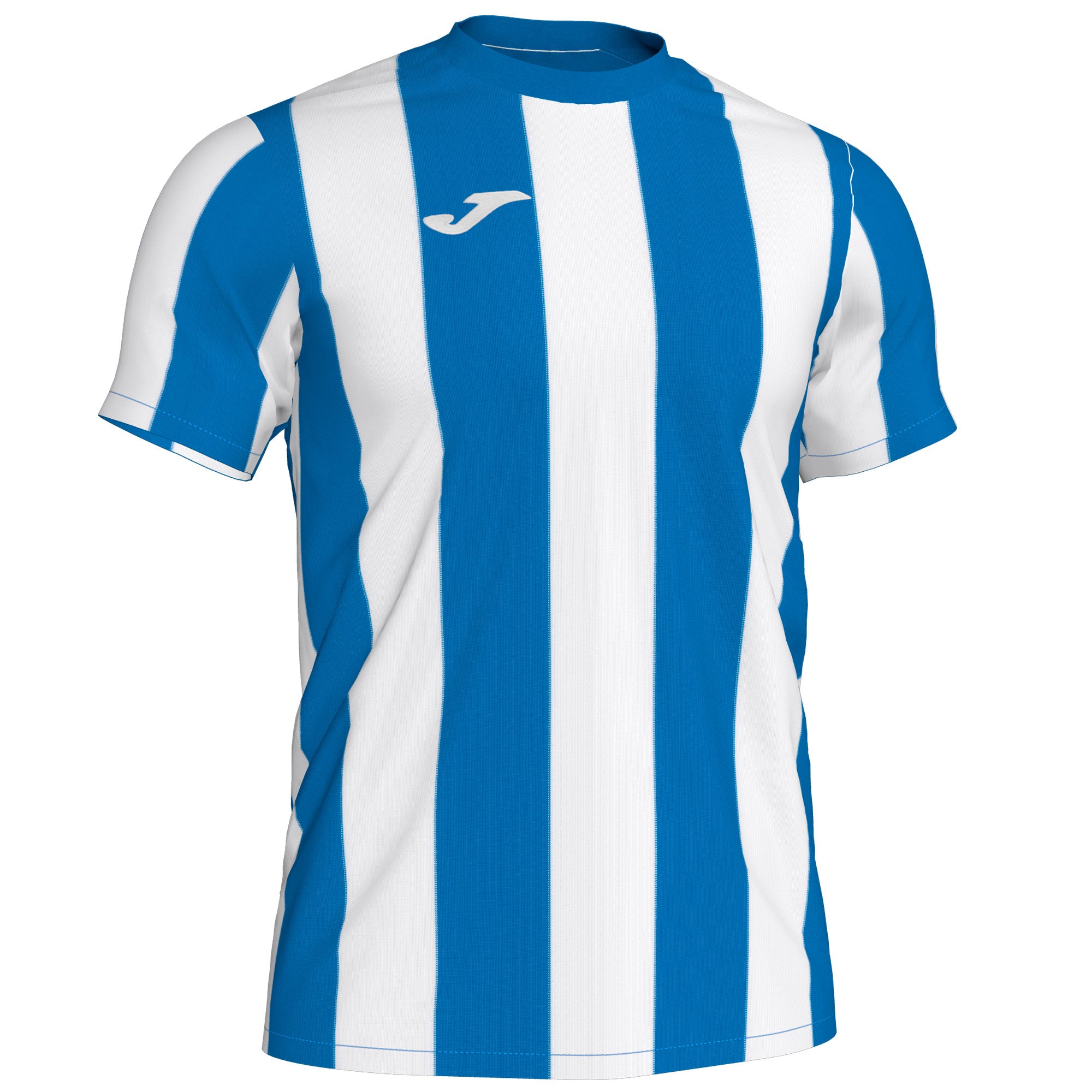 Joma Inter Short Sleeve Shirt in Royal/White