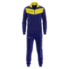 Givova Tuta Visa Tracksuit in Navy/Yellow