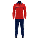 Givova One Tracksuit in Red/Blue