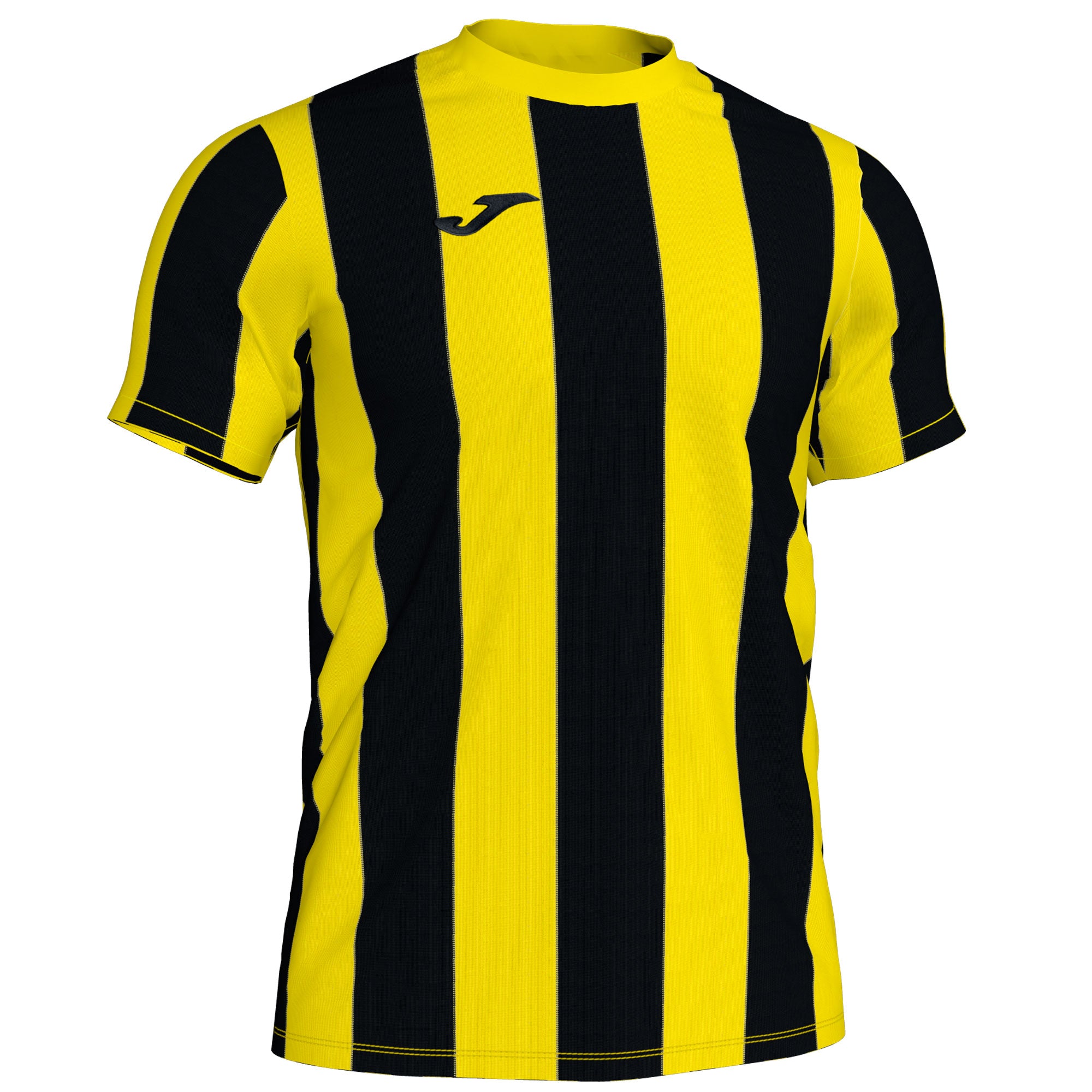 Joma Inter Short Sleeve Shirt in Yellow/Black